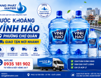 Giao Nước Vĩnh Hảo Phường Chợ Quán Tận Nơi Nhanh Chóng