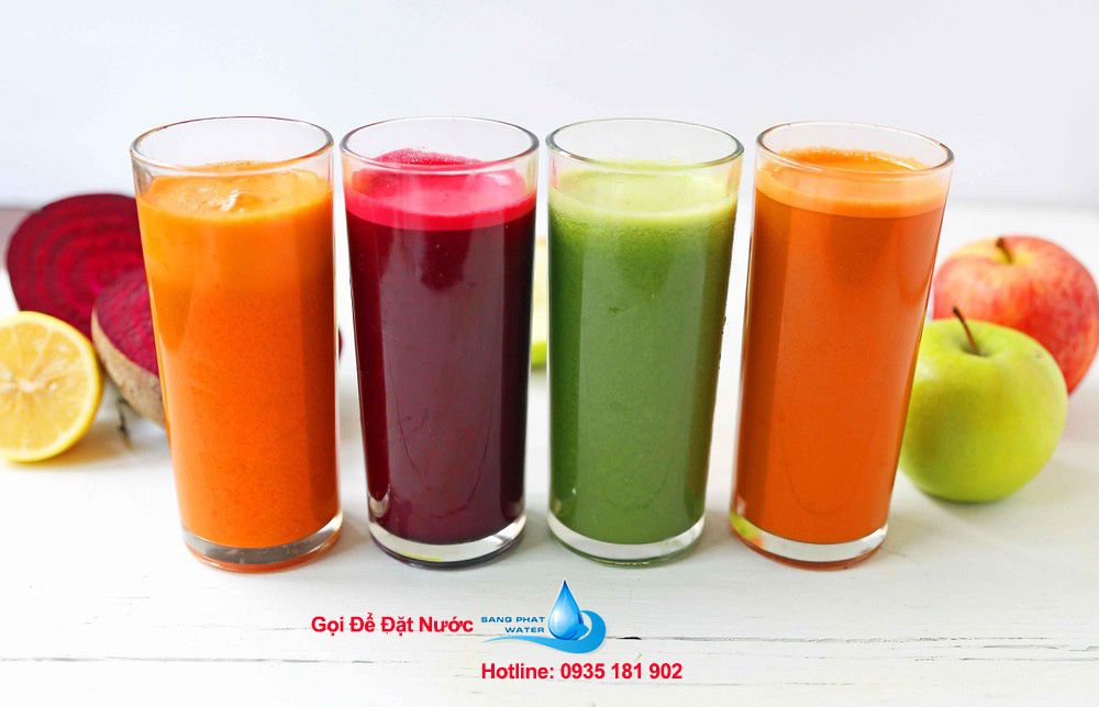 các loại nước rau quả tươi
