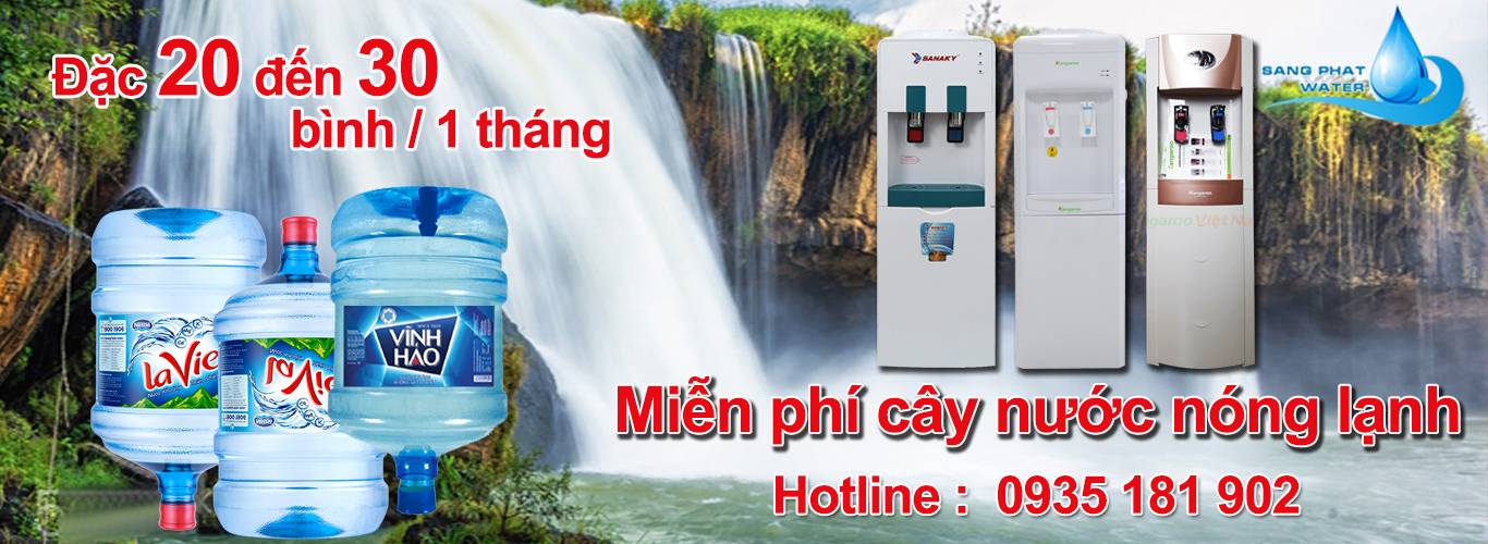 Dịch vụ cho mượn cây nóng lạnh miễn phí tại Sang Phát Water