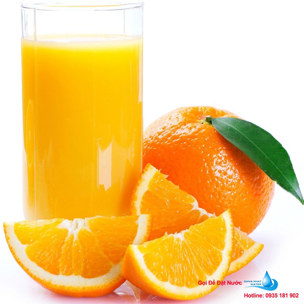 uống nước cam giúp làm đẹp da