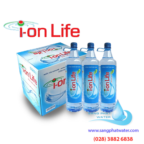 Thùng nước uống ion life 1,25 lít